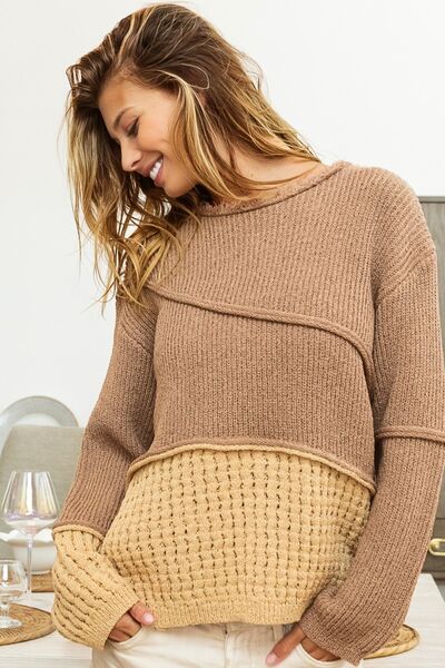 Strong Woman Drop-Shoulder Sweater