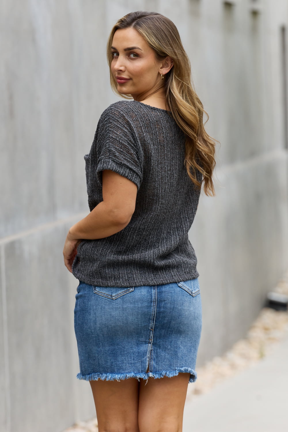 Elevated Casuals Relaxed Knit Top