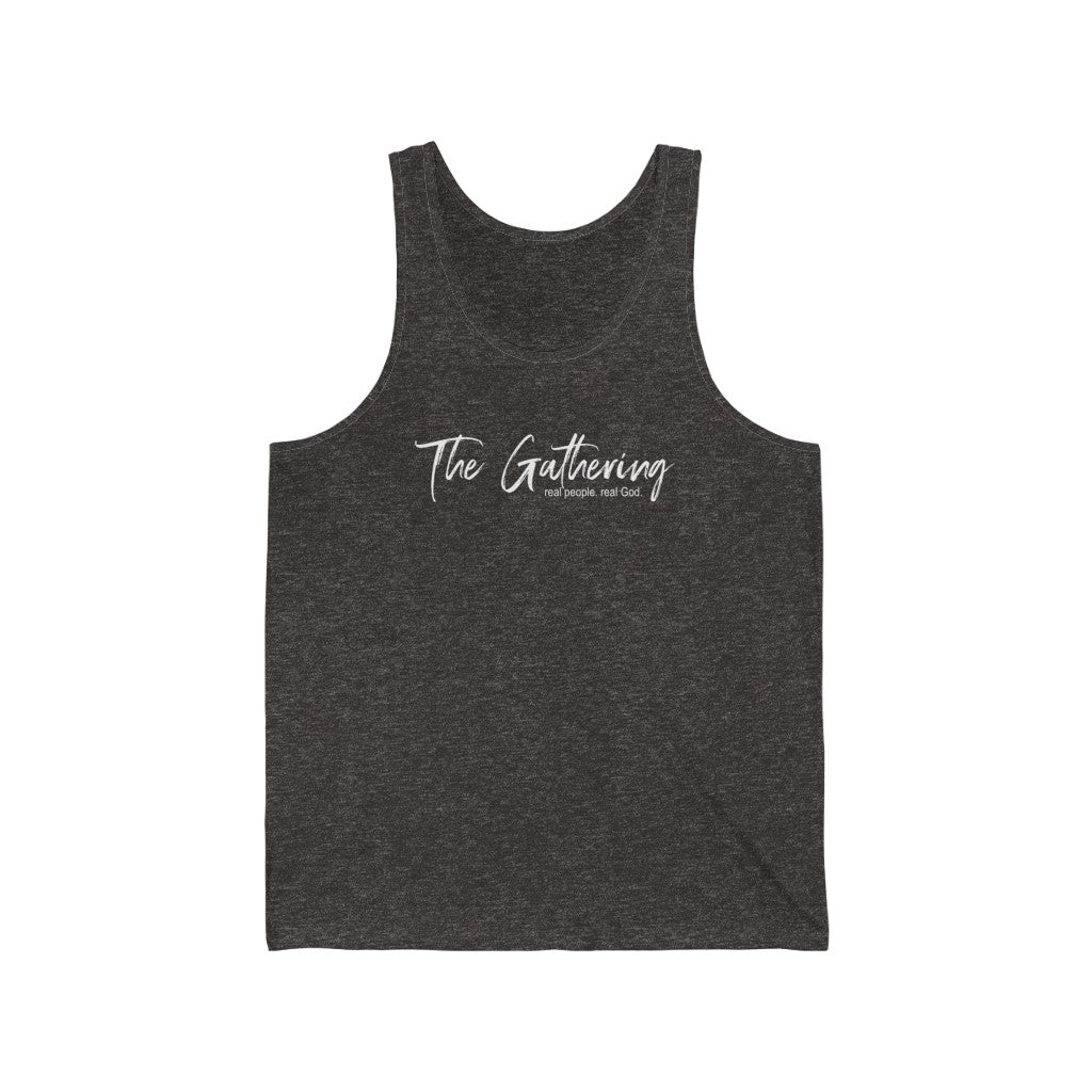 The Gathering - Unisex Jersey Tank Top - Joy & Country
