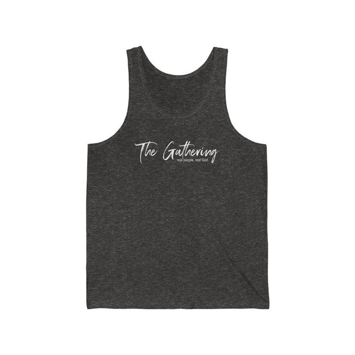 The Gathering - Unisex Jersey Tank Top - Joy & Country