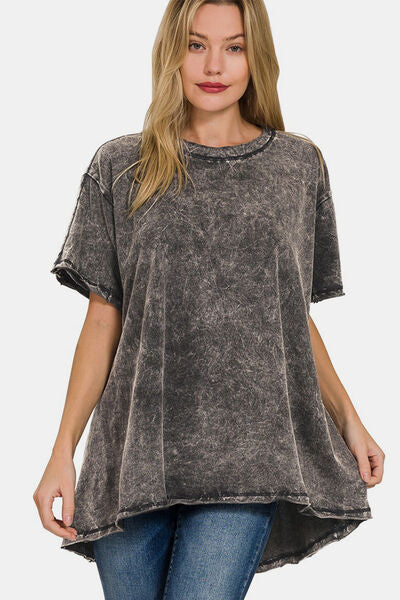 Relaxed Chic Dropped-Shoulder Top