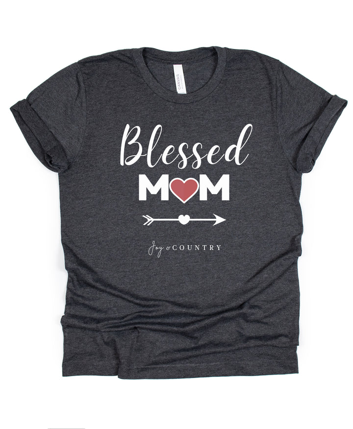 Blessed Mom - Unisex Crew-Neck Tee - Joy & Country