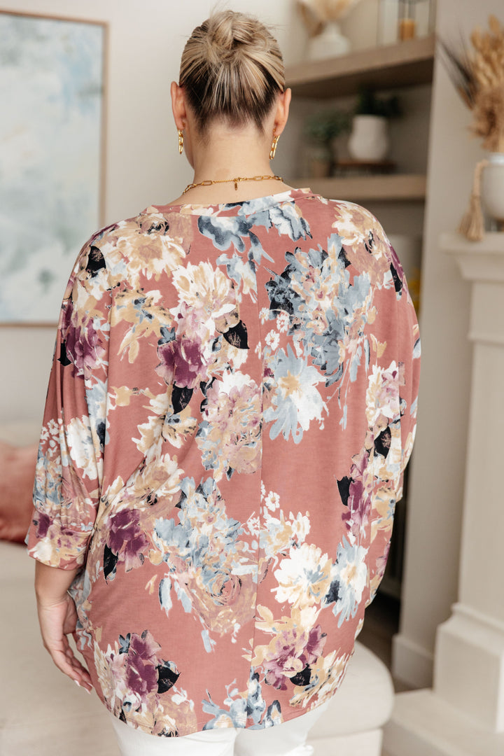 Soft And Flowy Floral Top - Joy & Country