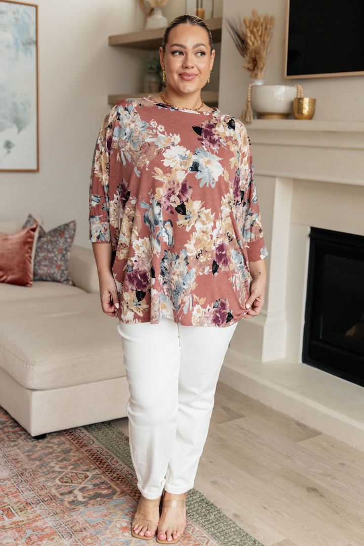 Soft And Flowy Floral Top - Joy & Country