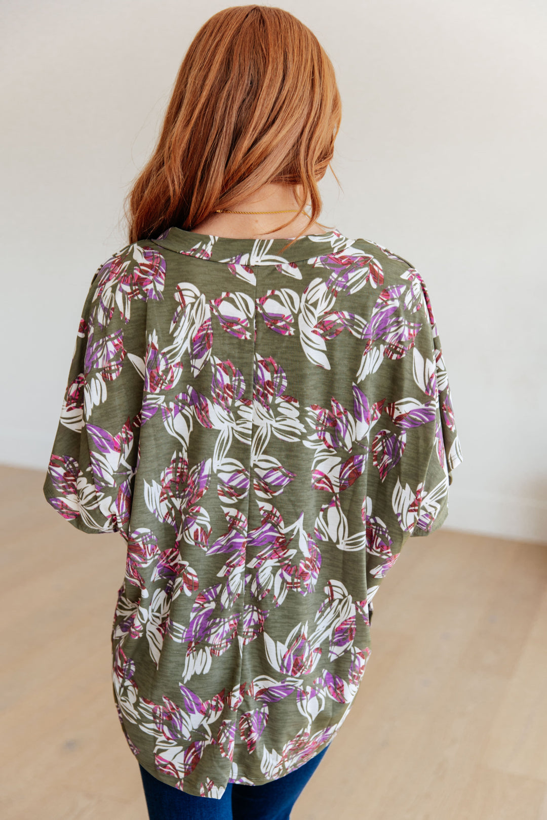 Ready to Bloom Floral V-Neck Top
