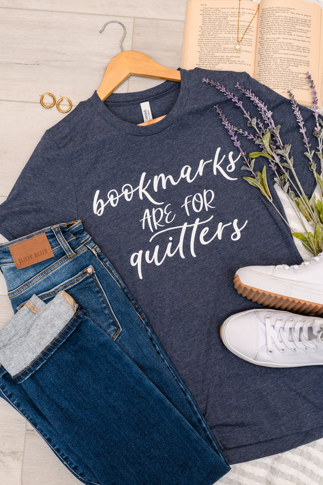 Bookmarks Are For Quitters Tee