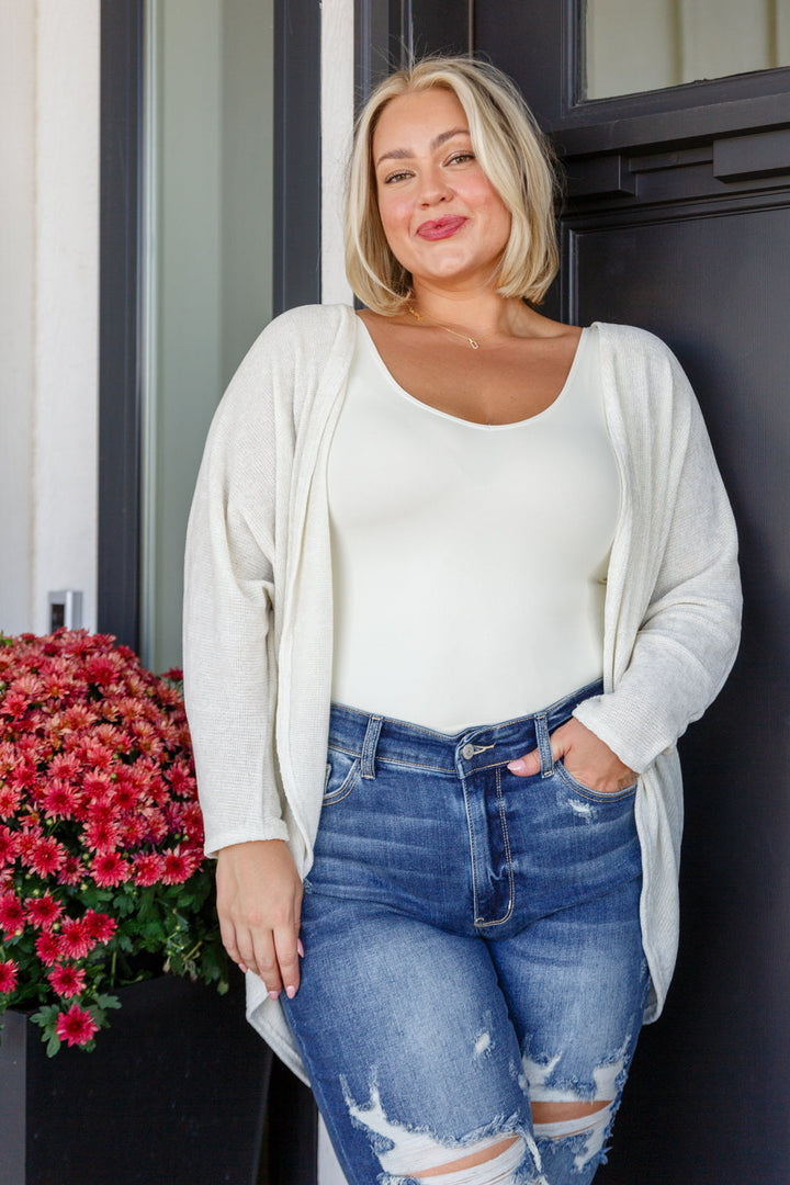 Floating On Clouds - Lightweight Sweater Cardigan