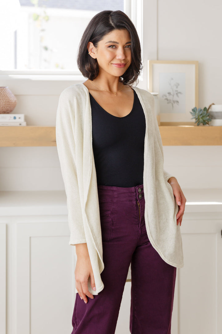 Floating On Clouds - Lightweight Sweater Cardigan