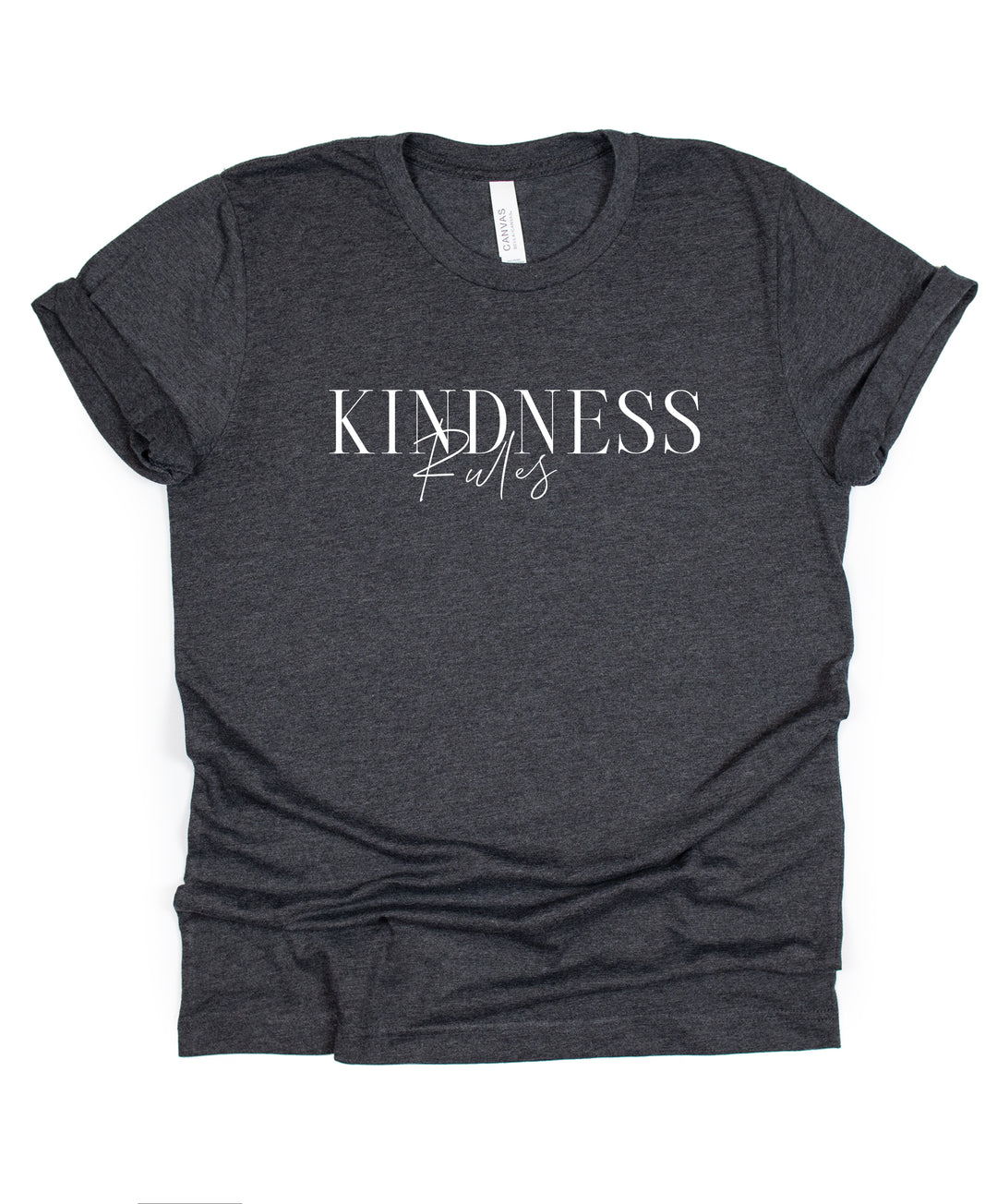 Kindness Rules - Unisex Crew-Neck Tee - Joy & Country
