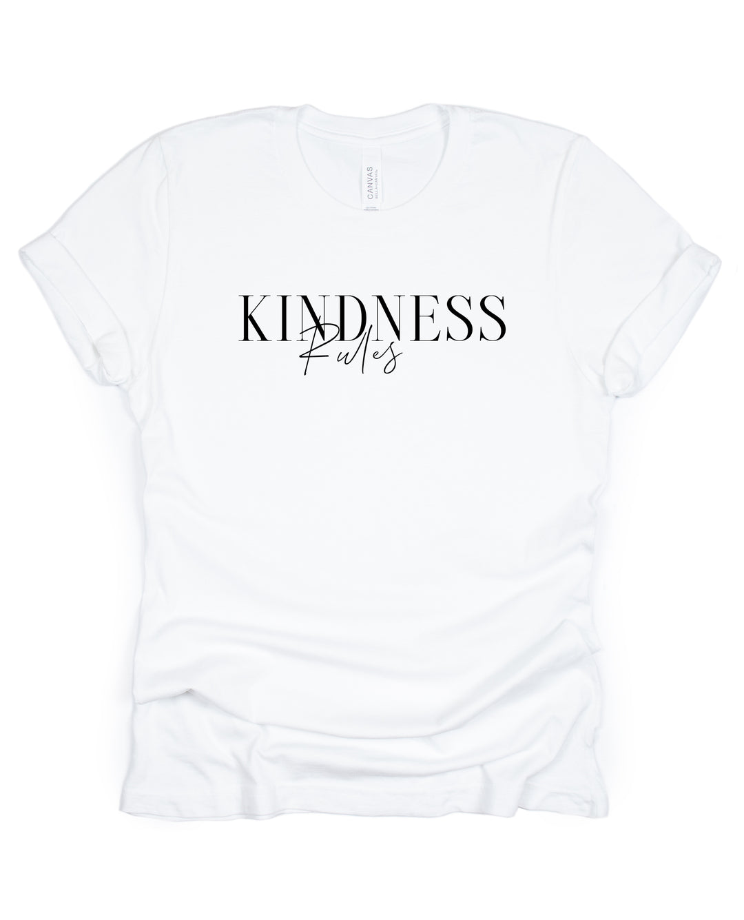 Kindness Rules - Unisex Crew-Neck Tee - Joy & Country