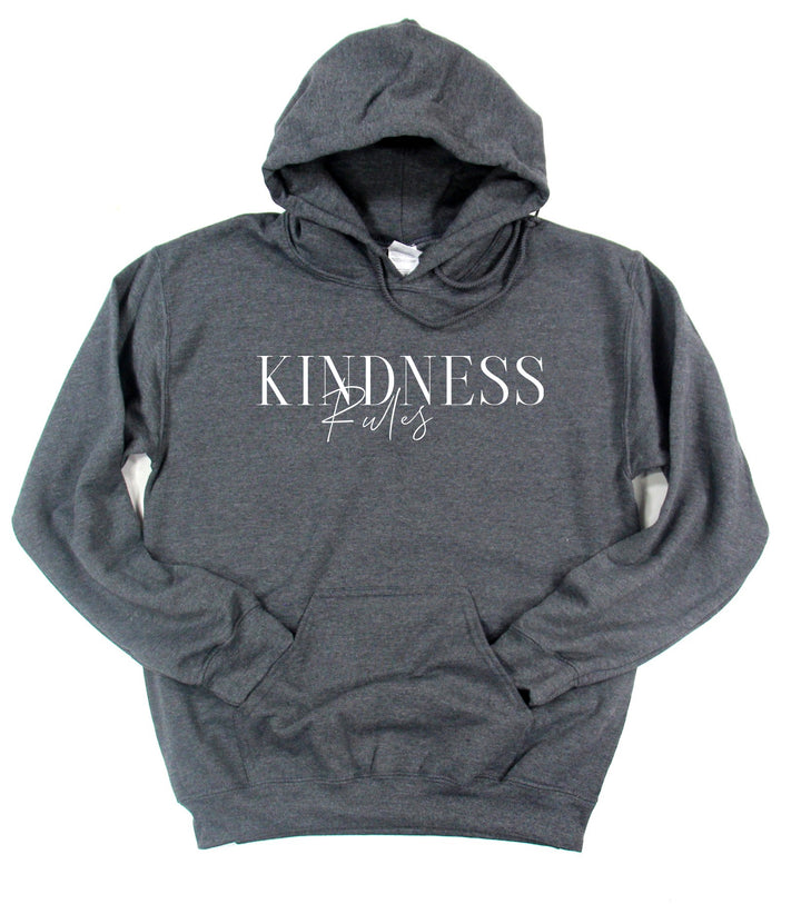 Kindness Rules - Unisex Hoodie Sweatshirt - Joy & Country
