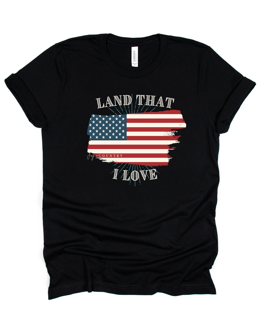 Land That I Love - Unisex Crew-Neck Tee - Joy & Country
