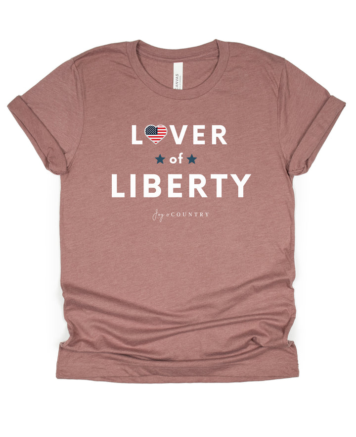 Lover of Liberty - Unisex Crew-Neck Tee - Joy & Country