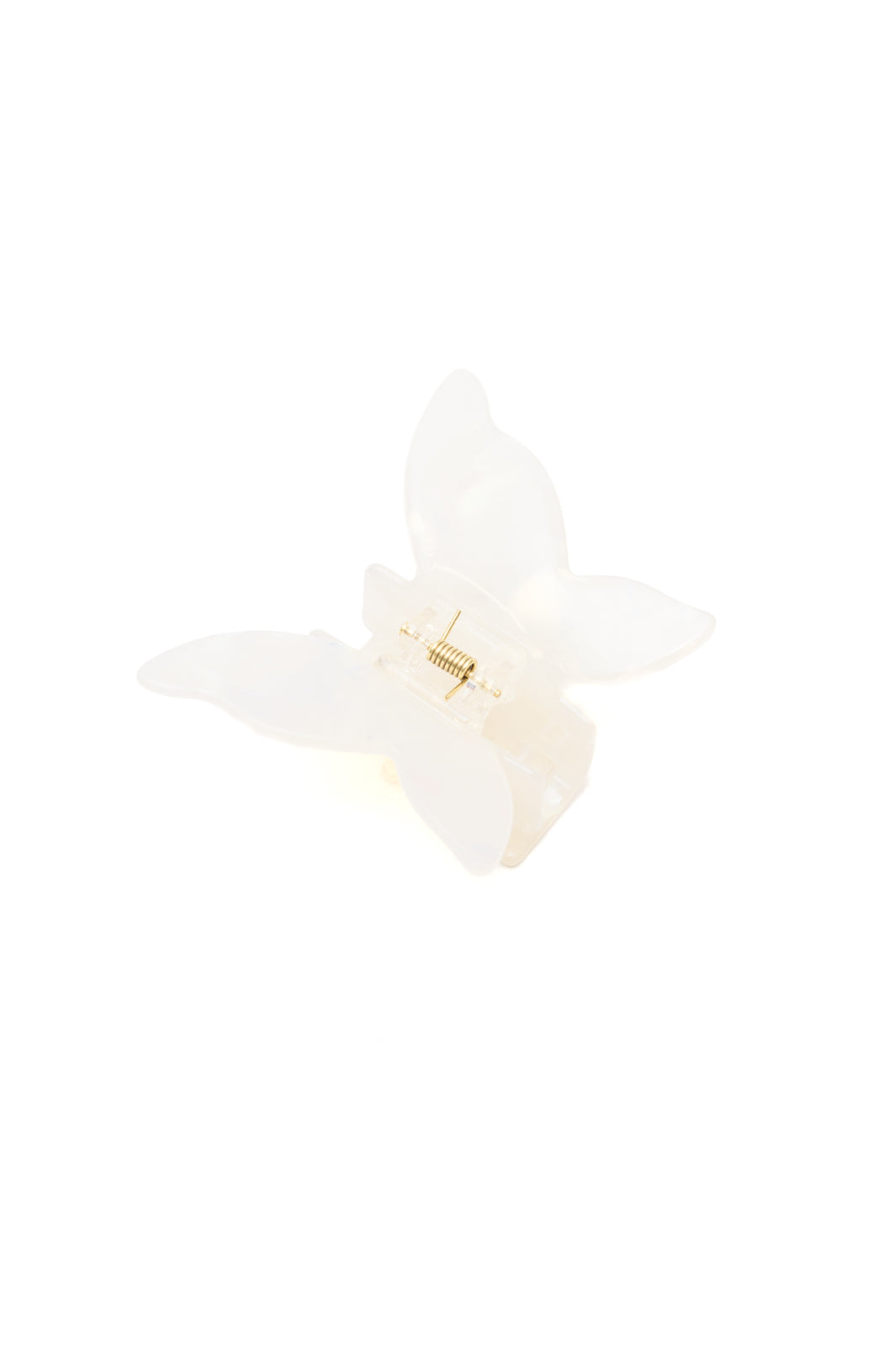 Live Free - Butterfly Claw Clip - Ivory