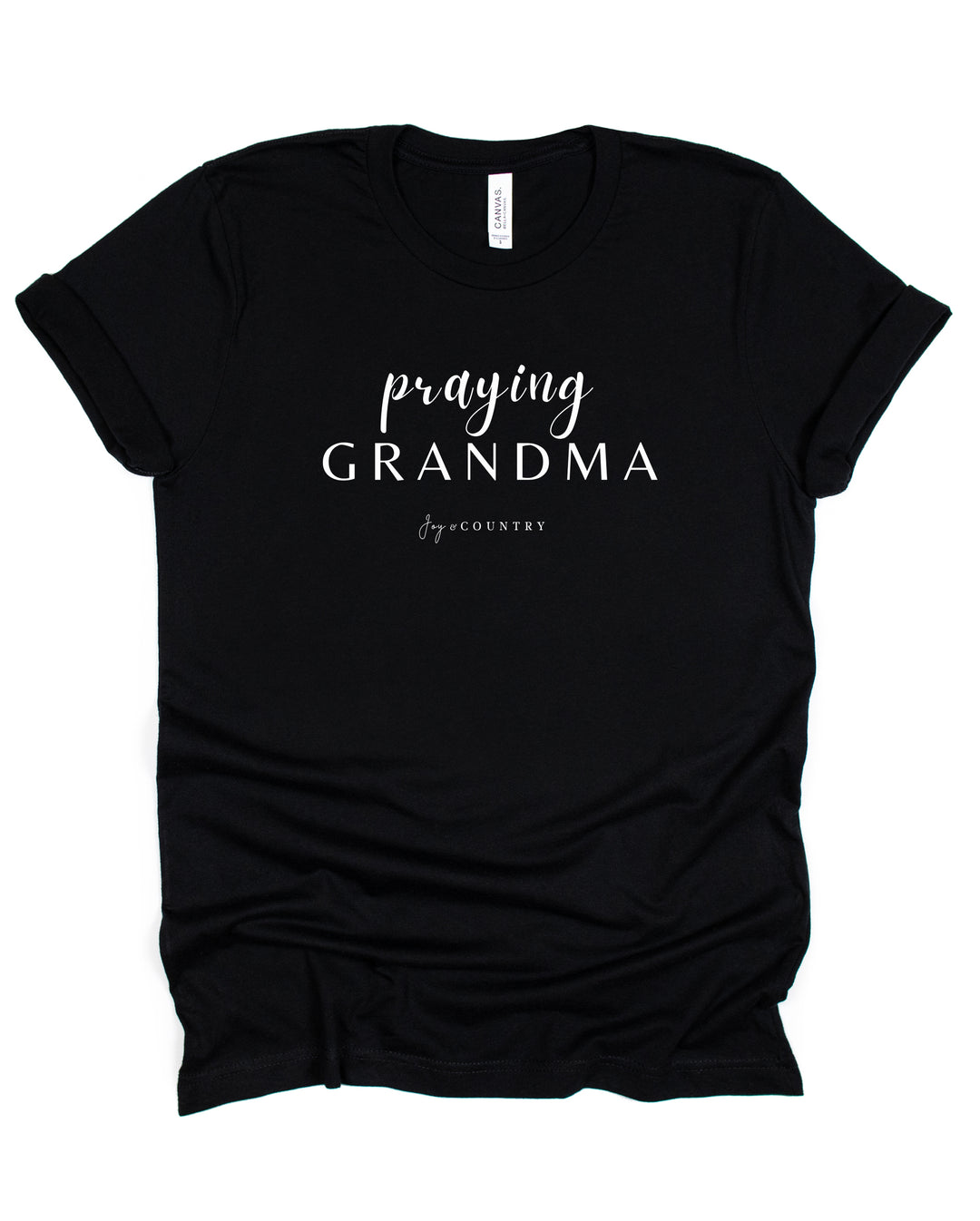 Praying Grandma - Unisex Crew-Neck Tee - Joy & Country