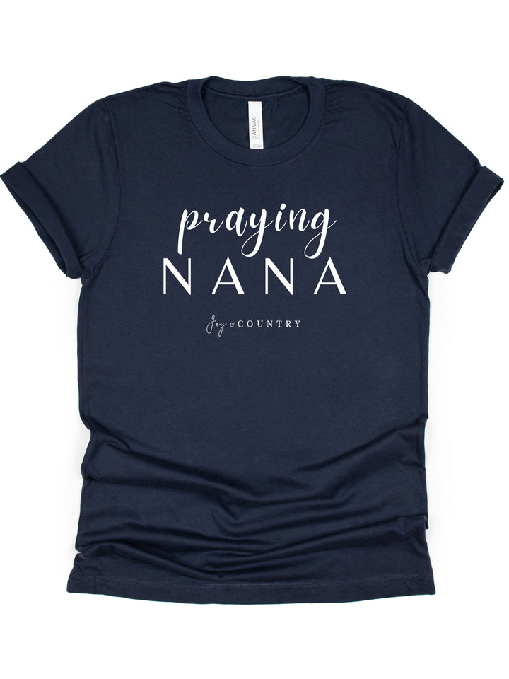 Praying NANA - Unisex Crew-Neck Tee - Joy & Country