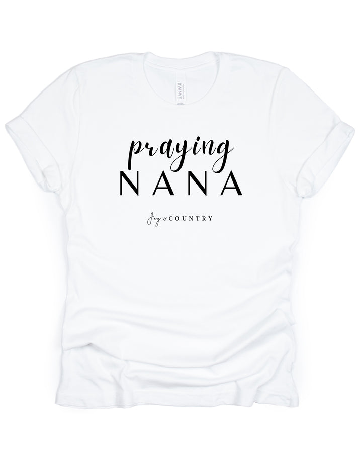 Praying NANA - Unisex Crew-Neck Tee - Joy & Country