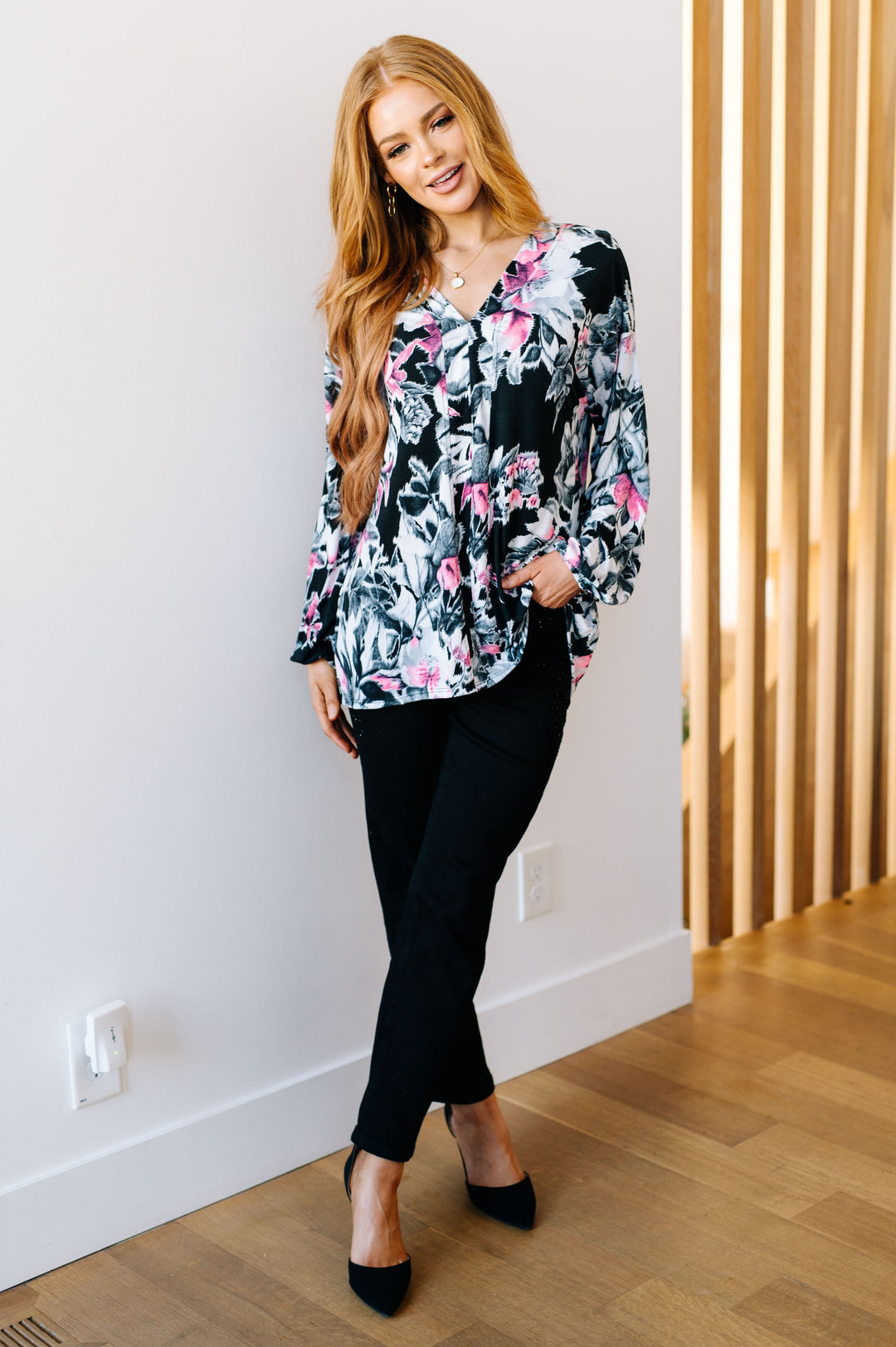 Elevate Your Look - V-Neck Top   Shirts & Tops Joy & Country