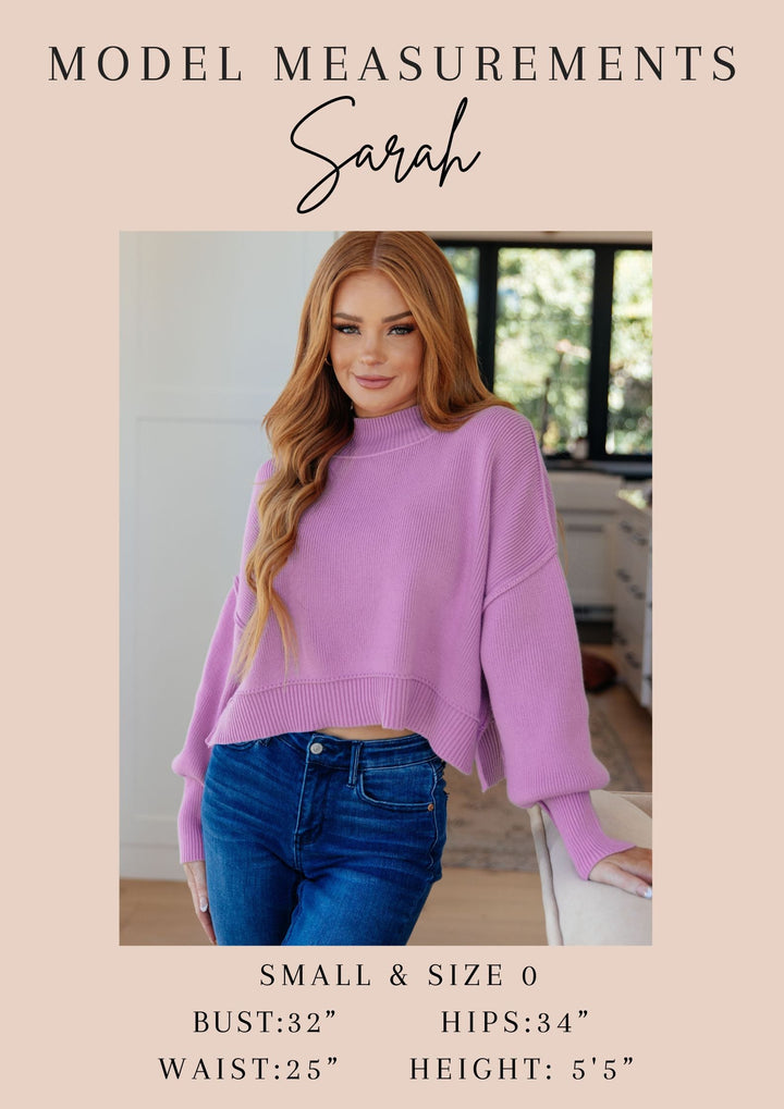 Meet Me There - Ribbed Sweater Top