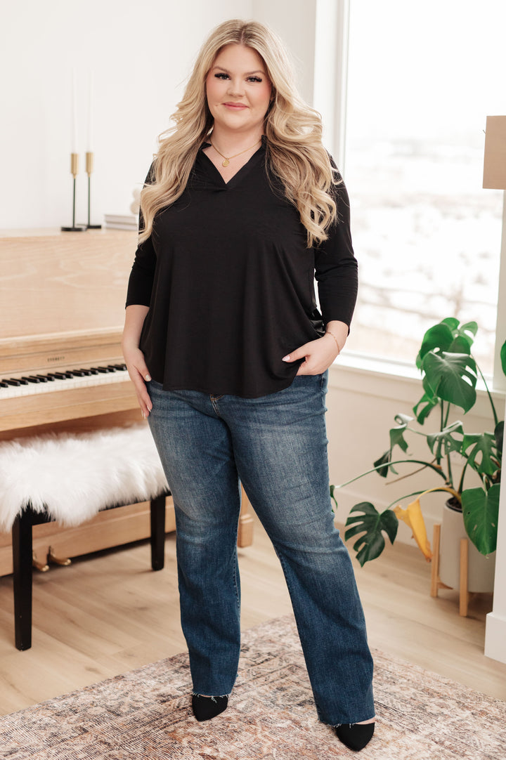 You're Worth It Top - Black - Joy & Country