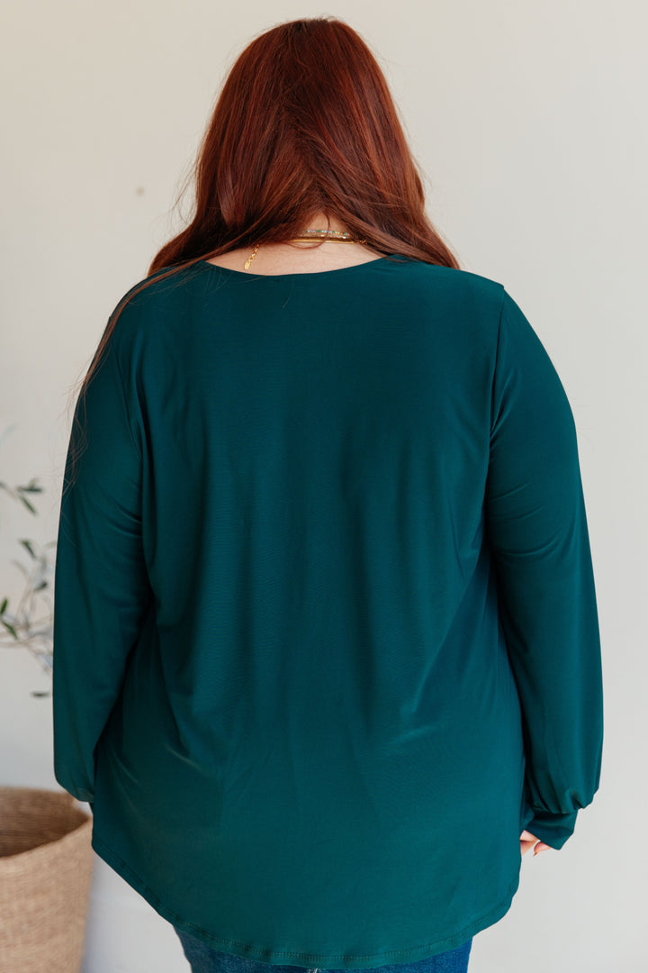 Sweetest Song Balloon-Sleeve Top - Joy & Country