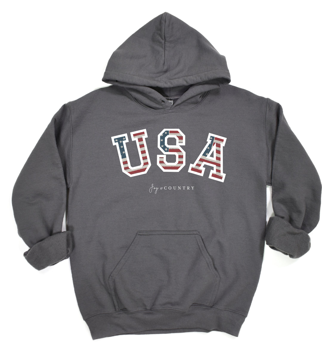USA Patriotic - Unisex Hoodie Sweatshirt - Joy & Country