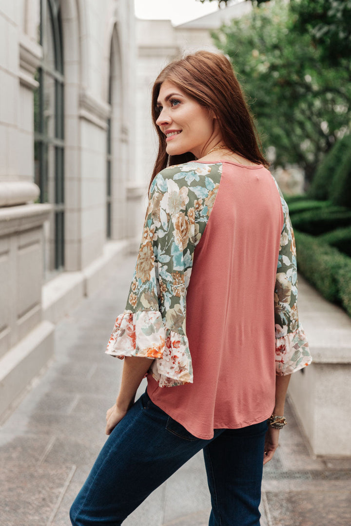 Floral Stunner Top - Joy & Country