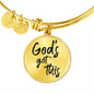 God's Got This Bangle Bracelet - Engravable   Bracelets Joy & Country