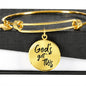 God's Got This Bangle Bracelet - Engravable   Bracelets Joy & Country