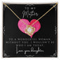 To My Mother - Wonderful Woman - Love Knot Necklace   Necklaces Joy & Country