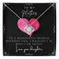To My Mother - Wonderful Woman - Love Knot Necklace   Necklaces Joy & Country