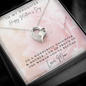 To My Daughter - Happy Mother's Day - Forever Love Necklace - Joy & Country