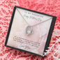 To My Daughter - Happy Mother's Day - Forever Love Necklace - Joy & Country