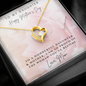 To My Daughter - Happy Mother's Day - Forever Love Necklace - Joy & Country