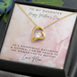 To My Daughter - Happy Mother's Day - Forever Love Necklace - Joy & Country