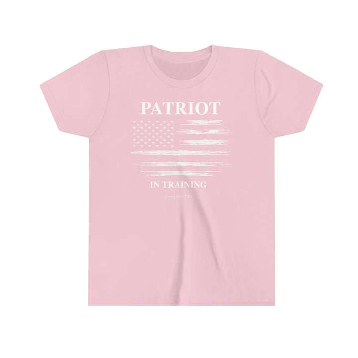 Patriot in Training - Youth Crew-Neck Tee (Youth size 6-20) - Joy & Country