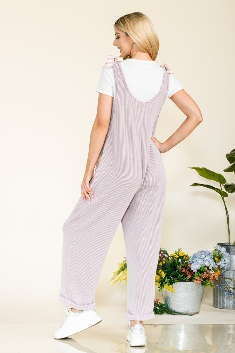 Play It Up Ribbed Jumpsuit (3 Colors)