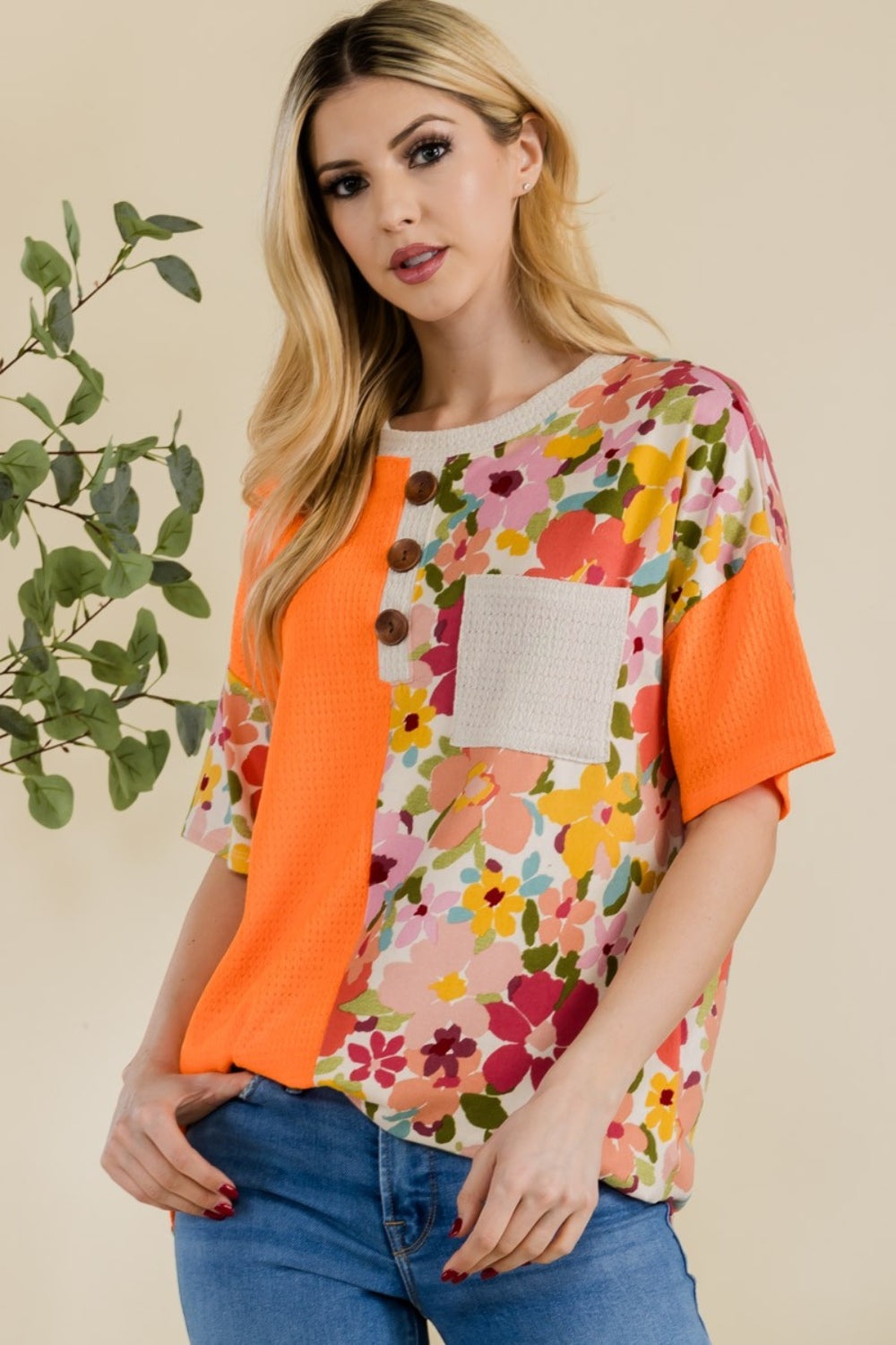 Happiness Stroll Floral Top - Joy & Country