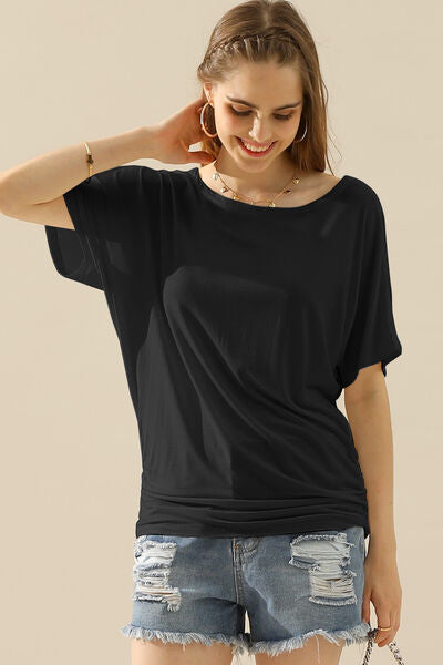 Forever Classic Ruched-Side Top