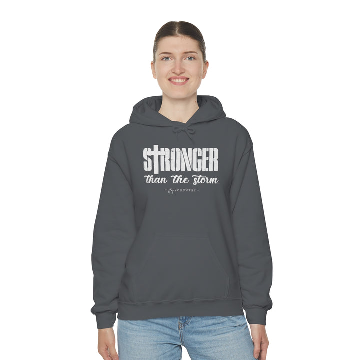 Stronger Than the Storm - Unisex Hoodie Sweatshirt - Joy & Country